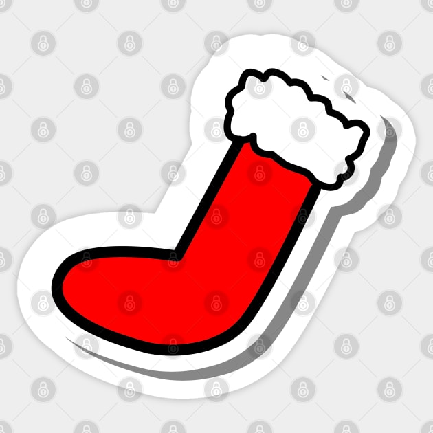 Sock Sticker by MadDesigner